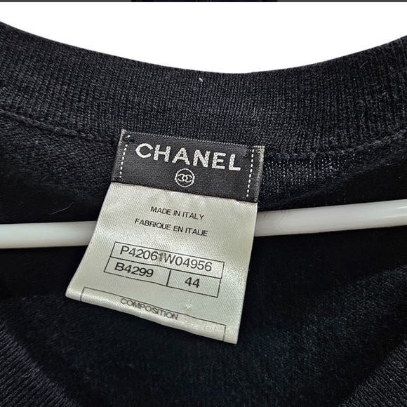 Vintage Chanel cashmere sweater dress size 44 - Picture 3 of 5